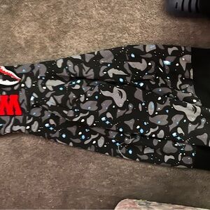 Bape Black and Gray Camo Jacket